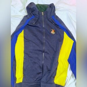 Polo Zip-up Cookie Ski Sweater